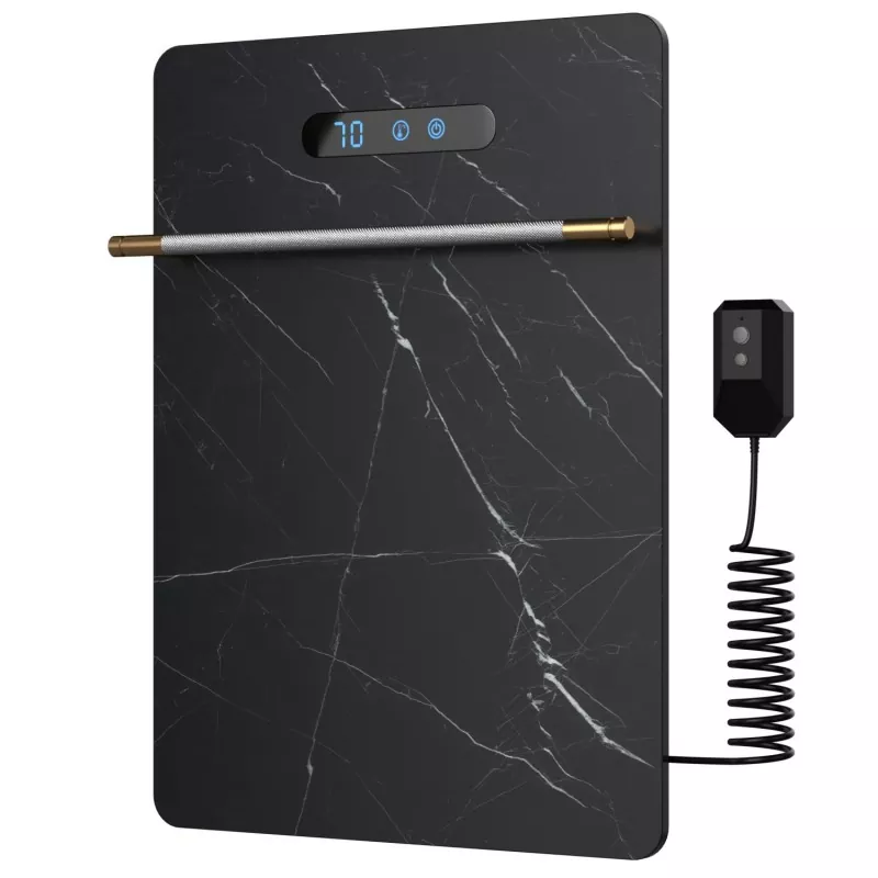 Raft de prosop de rock grafen negru