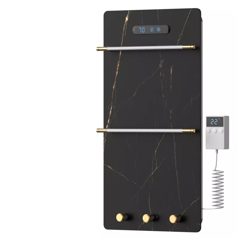 Raft de prosop de rock grafen negru