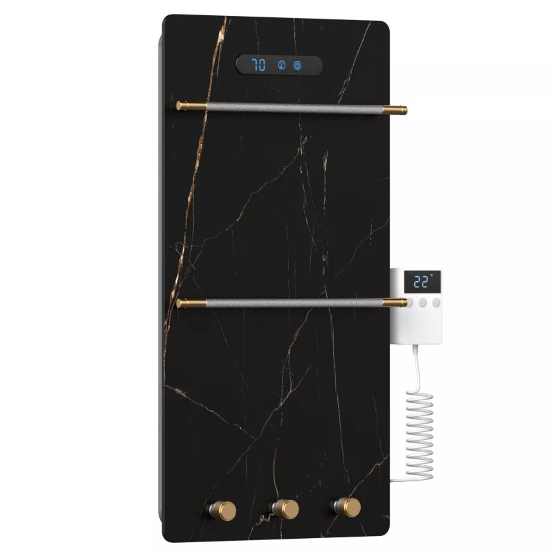 Raft de prosop de rock grafen negru