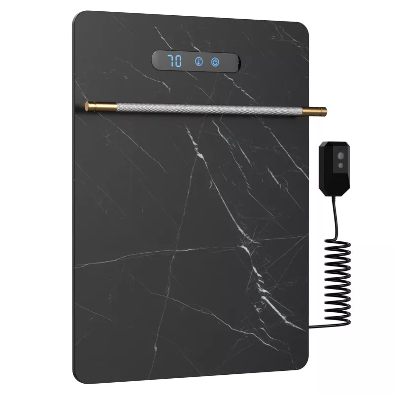 Raft de prosop de rock grafen negru