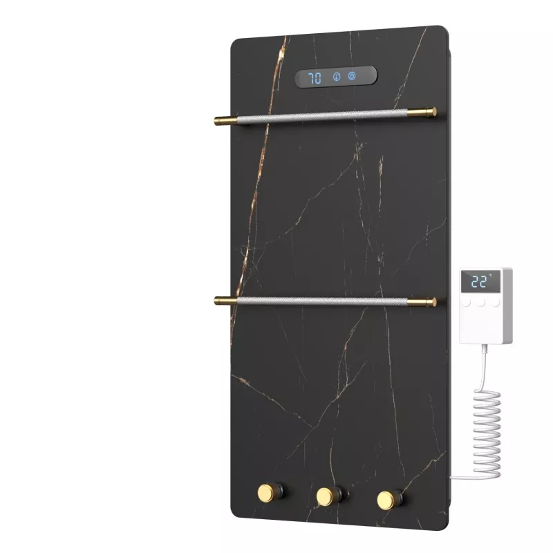 Raft de prosop de rock grafen negru