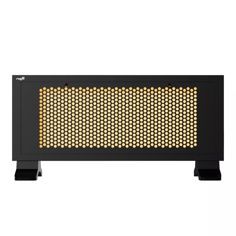 Încălzitor de grafen cu infraroșu portabil negru Încălzitor de grafen cu infraroșu portabil negru