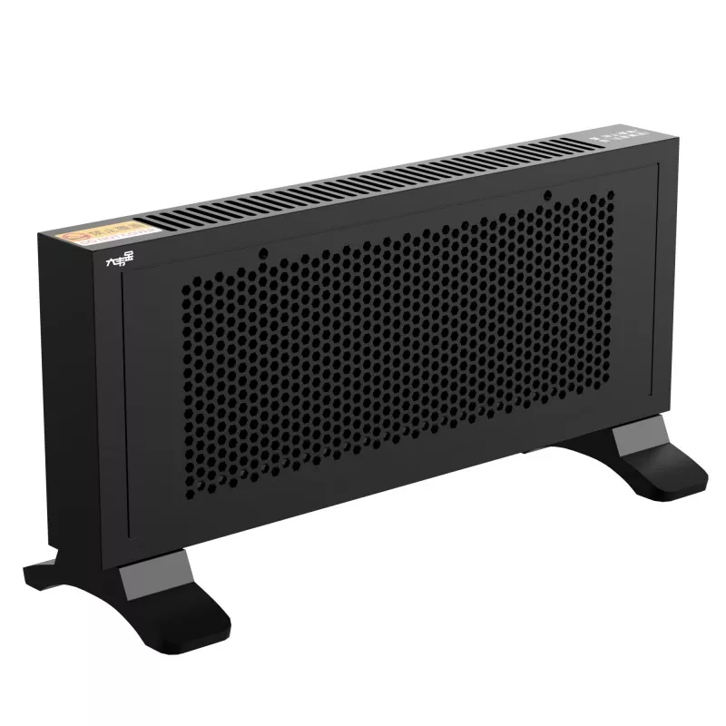 Încălzitor de grafen cu infraroșu portabil negru