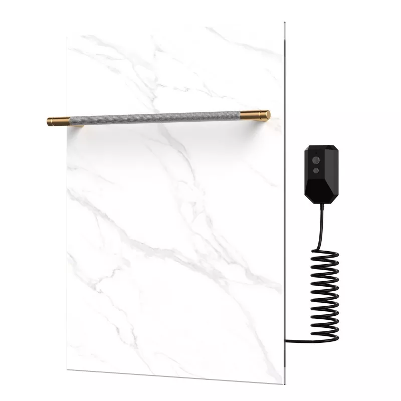 Grafene inteligente din sticlă alb -prosop alb