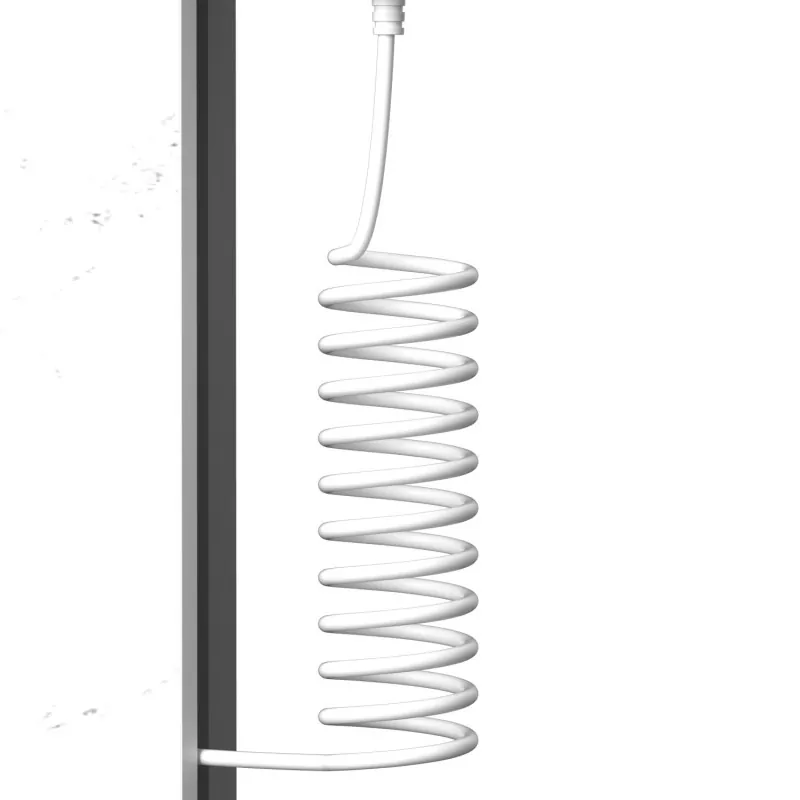 Raft de prosop de rocă de grafen alb